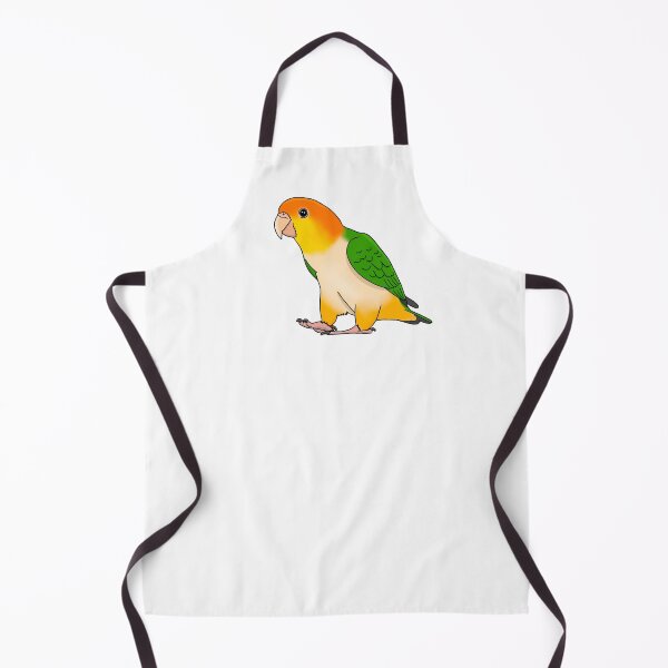 Item preview, Cute White-Bellied Caique designed and sold by LittleBeaksArt.