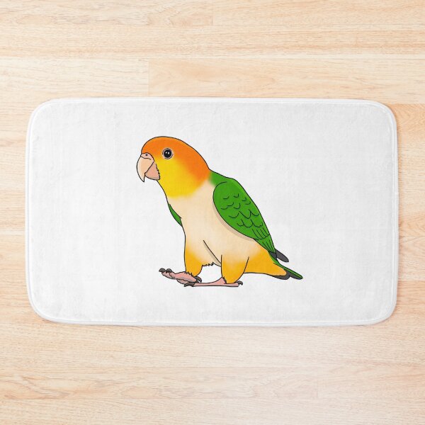 Item preview, Cute White-Bellied Caique designed and sold by LittleBeaksArt.