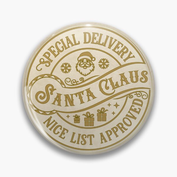 Item preview, Special Delivery - Santa Claus - Nice List Approved designed and sold by LarkspurAndTea.