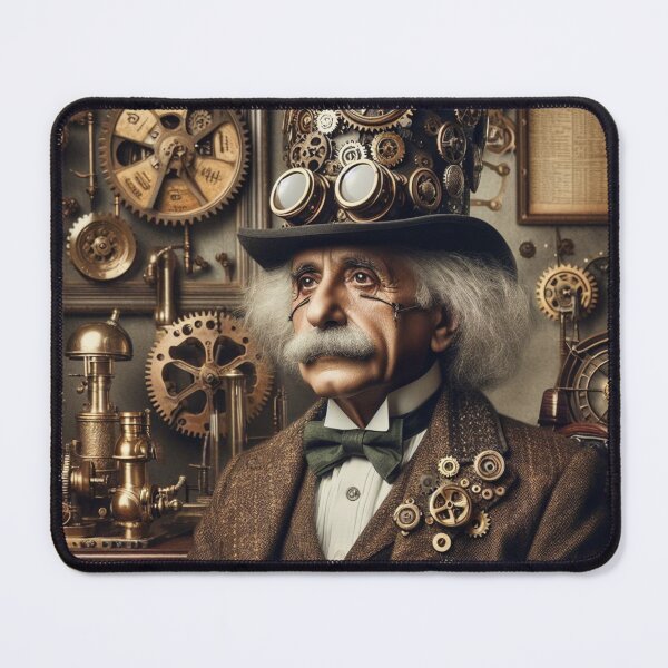 Item preview,  Albert Einstein Steampunk  designed and sold by sevenmountains.