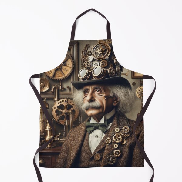 Item preview, Albert Einstein Steampunk designed and sold by sevenmountains.