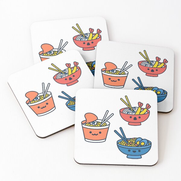 Aperçu de l'œuvre Illustrations de Ramen Kawaii créée et vendue par EmergingArt.