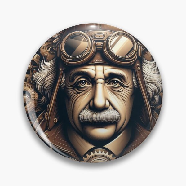 Item preview, Albert Einstein Steampunk  designed and sold by sevenmountains.