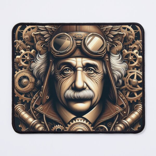Item preview, Albert Einstein Steampunk  designed and sold by sevenmountains.