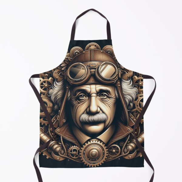 Item preview, Albert Einstein Steampunk designed and sold by sevenmountains.