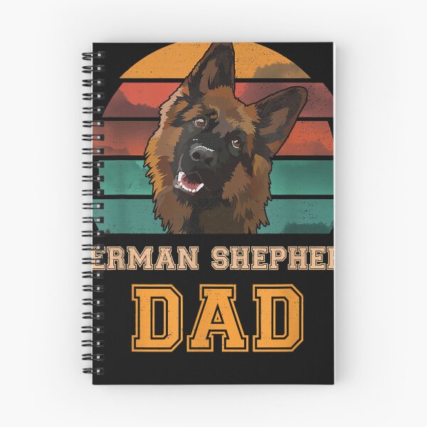 Item preview, German Shepherd Dad Vintage Smiling German Shepherd  designed and sold by CharleBlow.