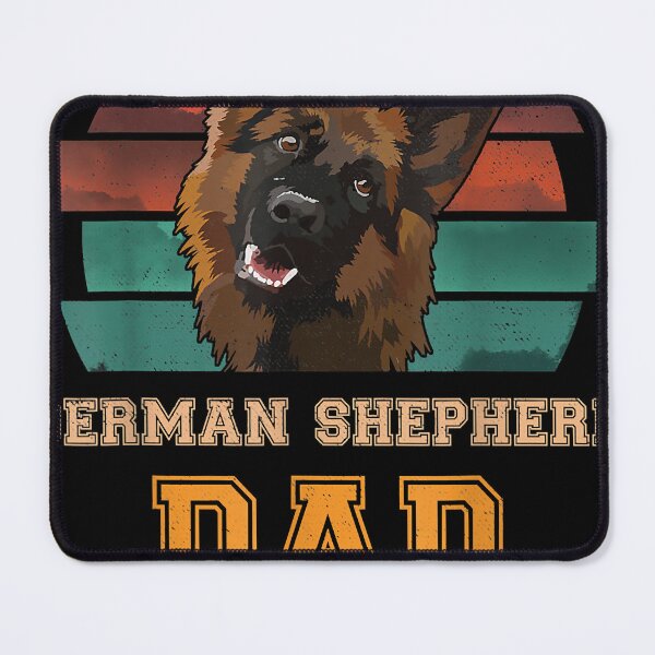 Item preview, German Shepherd Dad Vintage Smiling German Shepherd  designed and sold by CharleBlow.
