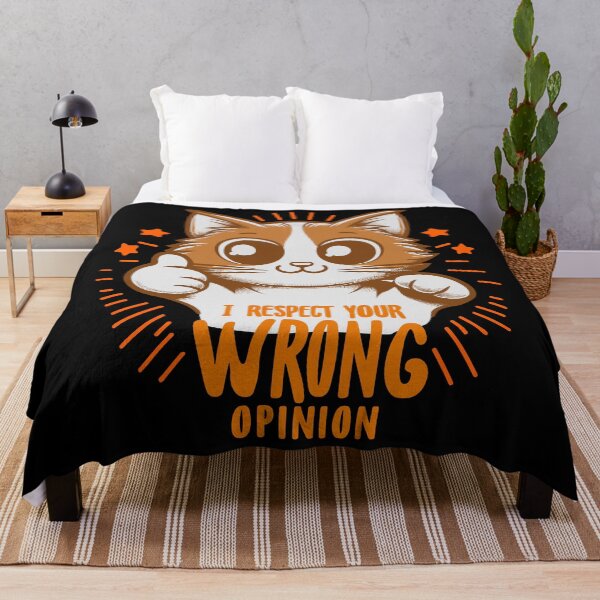 Item preview, I respect your wrong opinion  designed and sold by HofTao.