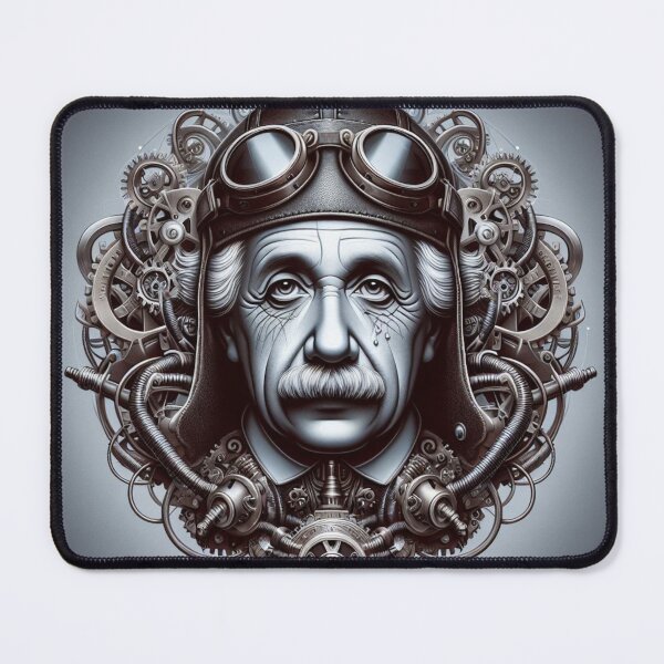 Item preview, Albert Einstein Steampunk  designed and sold by sevenmountains.