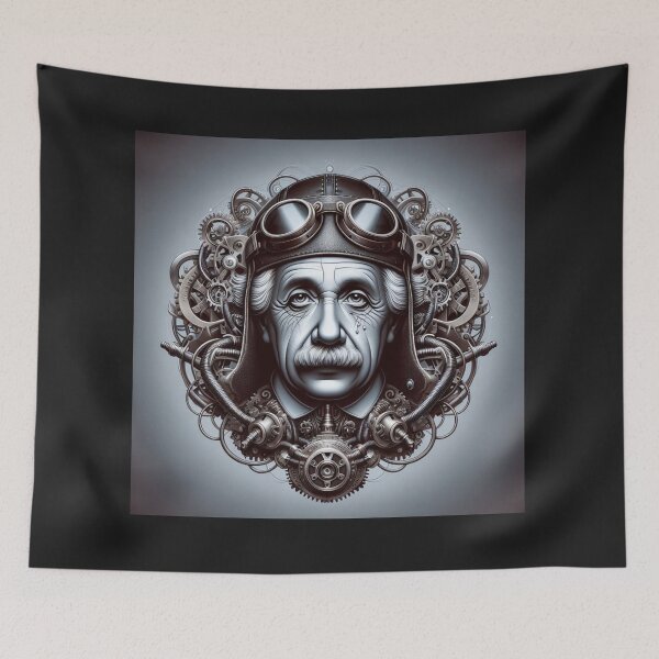 Item preview, Albert Einstein Steampunk  designed and sold by sevenmountains.