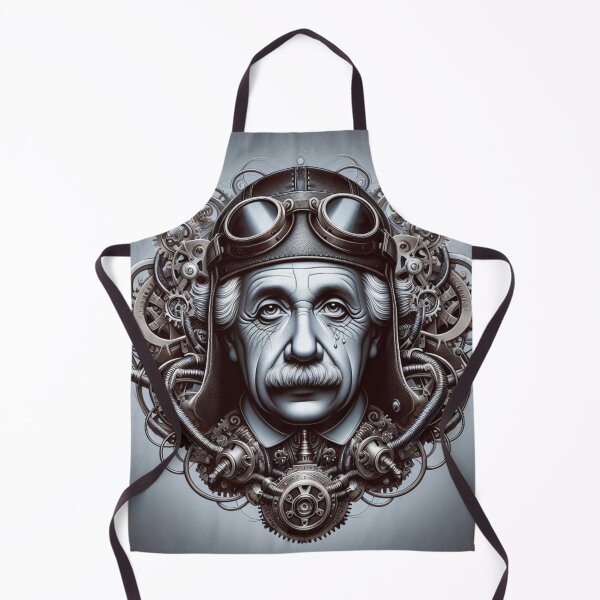 Item preview, Albert Einstein Steampunk designed and sold by sevenmountains.