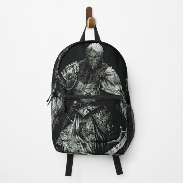 Item preview, black and white medieval knight print designed and sold by dcrc.