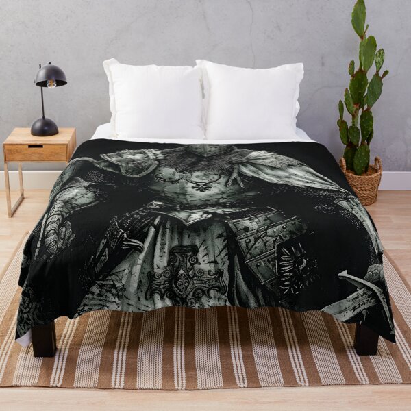 Item preview, black and white medieval knight print designed and sold by dcrc.