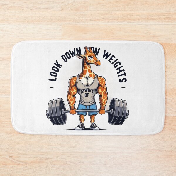 Item preview, Long Neck, Strong Back: Giraffe Workout designed and sold by Pixel-Forge.