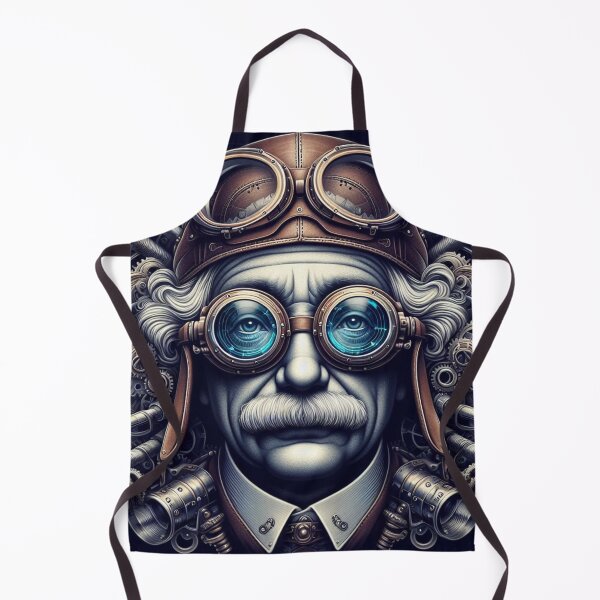 Item preview, Albert Einstein Steampunk designed and sold by sevenmountains.