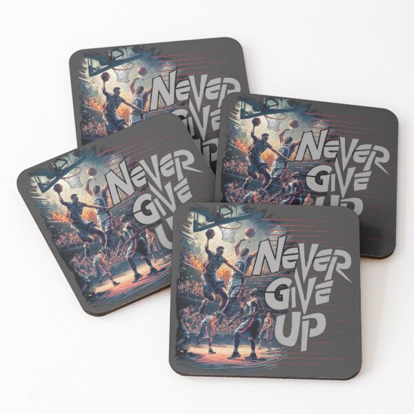 Item preview, Typographie Expressions never give up designed and sold by Imaginarium of Chaos falcon88 .