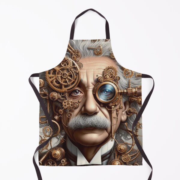 Item preview, Albert Einstein Steampunk designed and sold by sevenmountains.