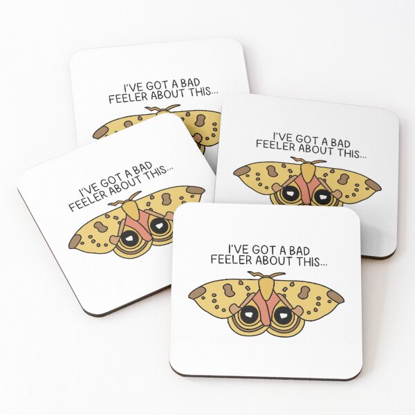 Item preview, I’VE GOT A BAD FEELER ABOUT THIS (Io Moth) designed and sold by chicorycreative.
