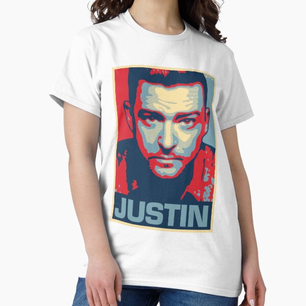 Item preview, Justin designed and sold by DAFTFISH.
