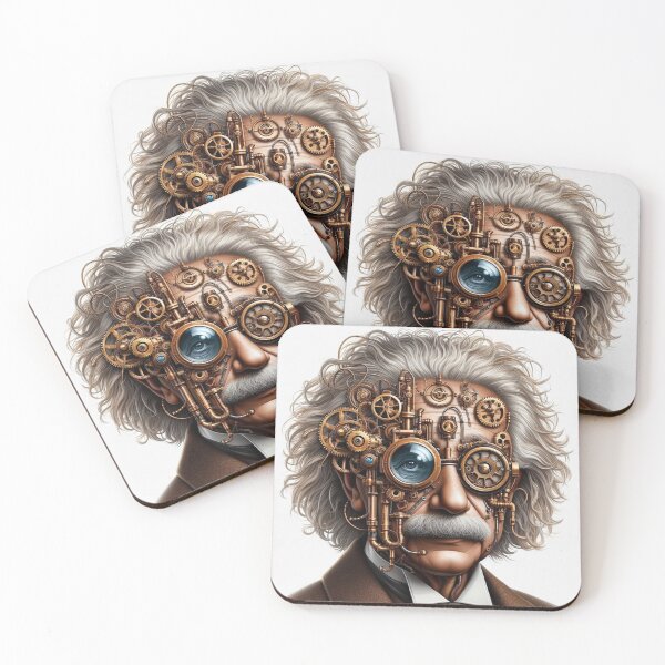 Item preview,  Albert Einstein Steampunk  designed and sold by sevenmountains.