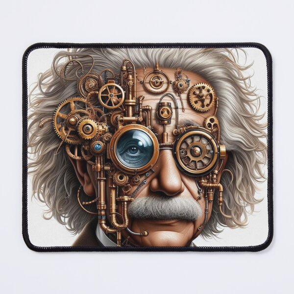 Item preview,  Albert Einstein Steampunk  designed and sold by sevenmountains.