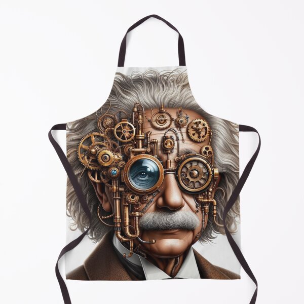 Item preview, Albert Einstein Steampunk designed and sold by sevenmountains.