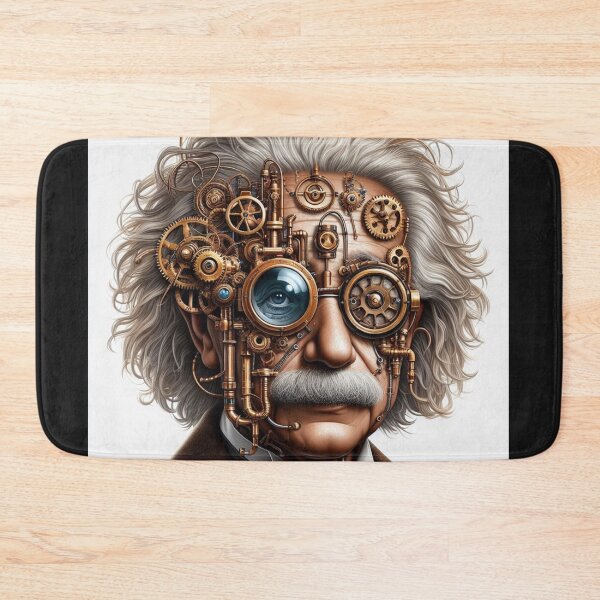 Item preview,  Albert Einstein Steampunk  designed and sold by sevenmountains.
