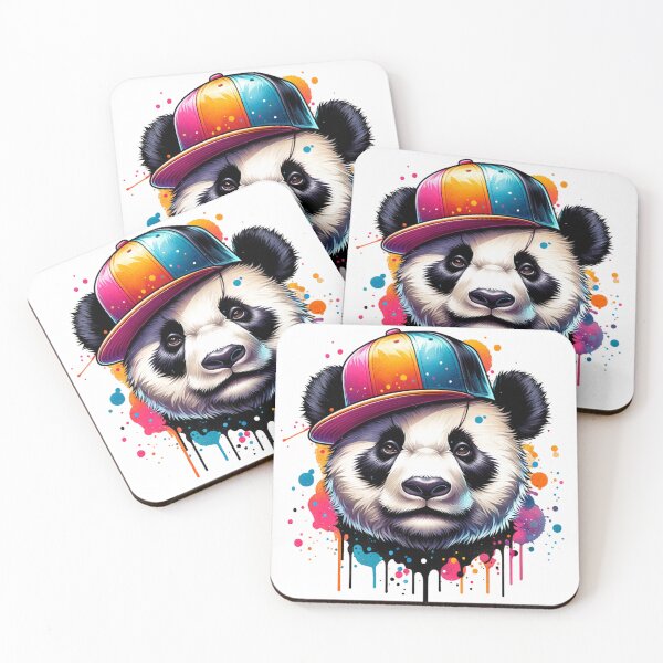 Item preview, panda bear illustration designed and sold by GlofyArt.