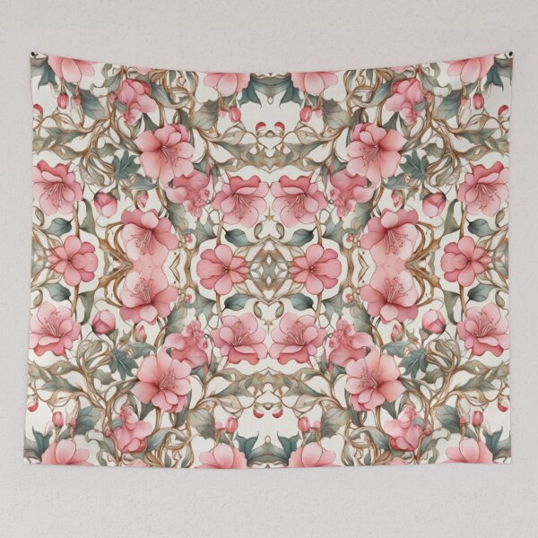 Item preview, Peach vine flowers  designed and sold by Flowersonstuff.