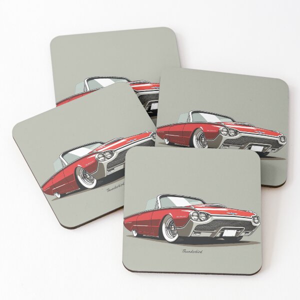Item preview, THUNDERBIRD RED CONVERTABLE designed and sold by M0ntyman1010.