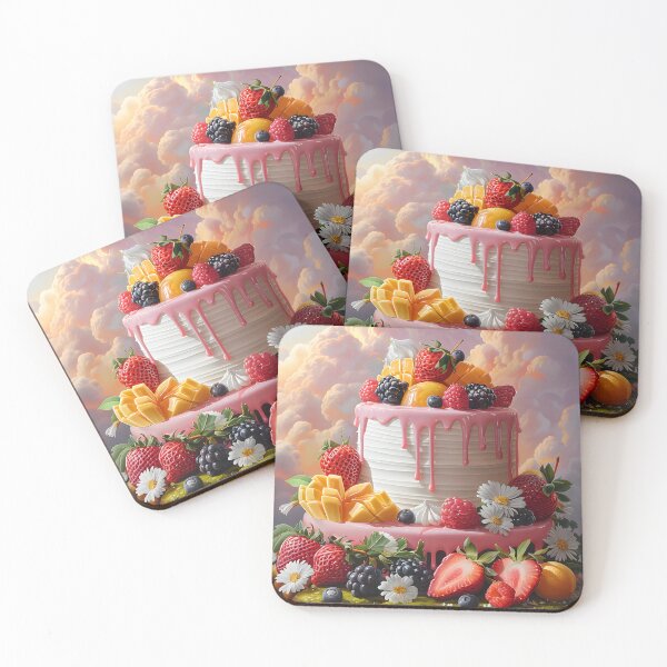 Item preview, Fairytale Romantic Fruit Cake designed and sold by pencil-art98.