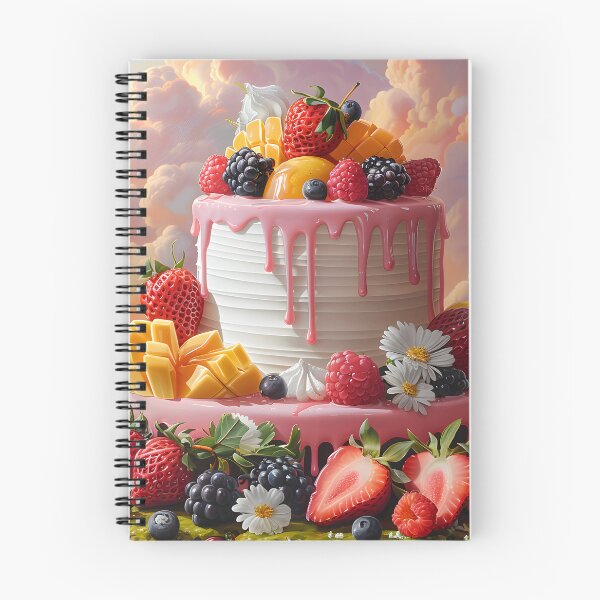 Item preview, Fairytale Romantic Fruit Cake designed and sold by pencil-art98.