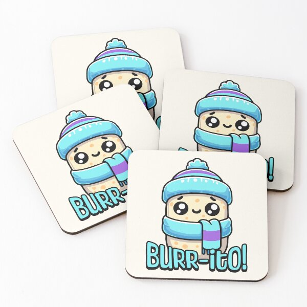Item preview, Burrito! Cute Shivering Burrito Pun designed and sold by PMCreative.