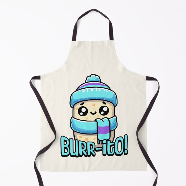 Item preview, Burrito! Cute Shivering Burrito Pun designed and sold by PMCreative.