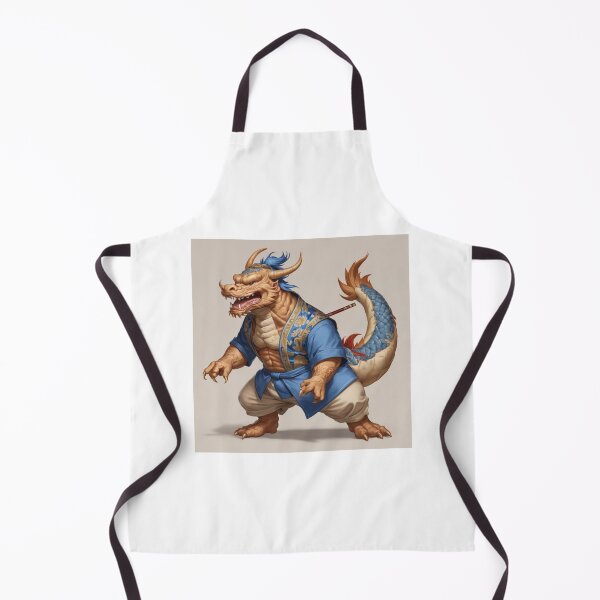 Item preview, "Azure Dragon: Stylishly Mythical in Blue Attire" designed and sold by Motivamujer.