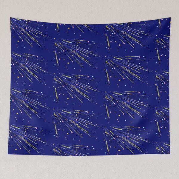 Item preview, yellow shine in blue designed and sold by miaterinka.