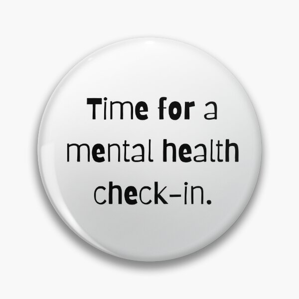 Item preview, Keeping Mental Health in Check  designed and sold by EMOTIONZZ.