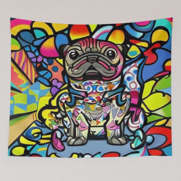 Item preview, The Pug designed and sold by cfbennettmedia.