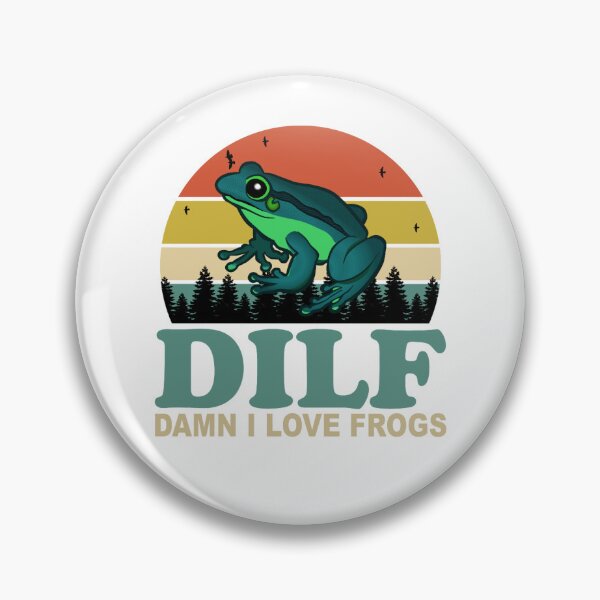 Item preview, DILF Damn I Love Frogs Essential  designed and sold by RosieChambers.