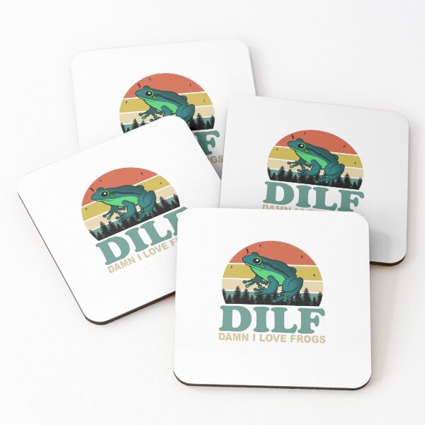 Item preview, DILF Damn I Love Frogs Essential  designed and sold by RosieChambers.