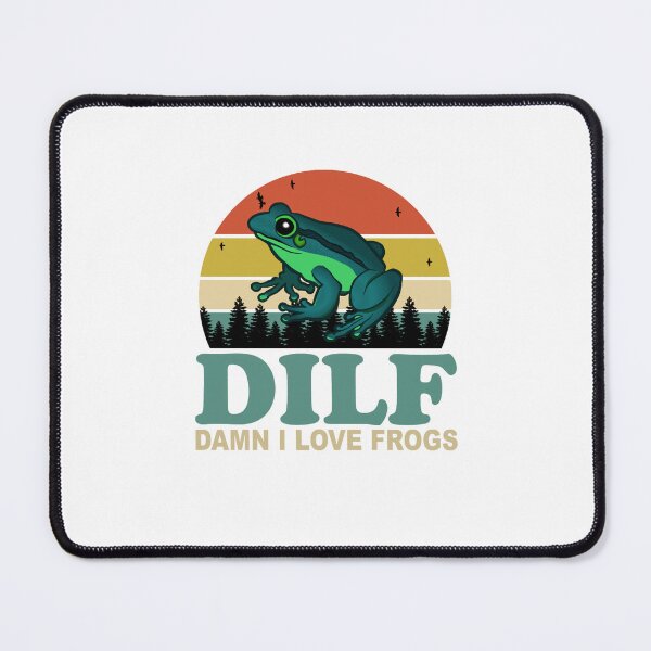 Item preview, DILF Damn I Love Frogs Essential designed and sold by RosieChambers.
