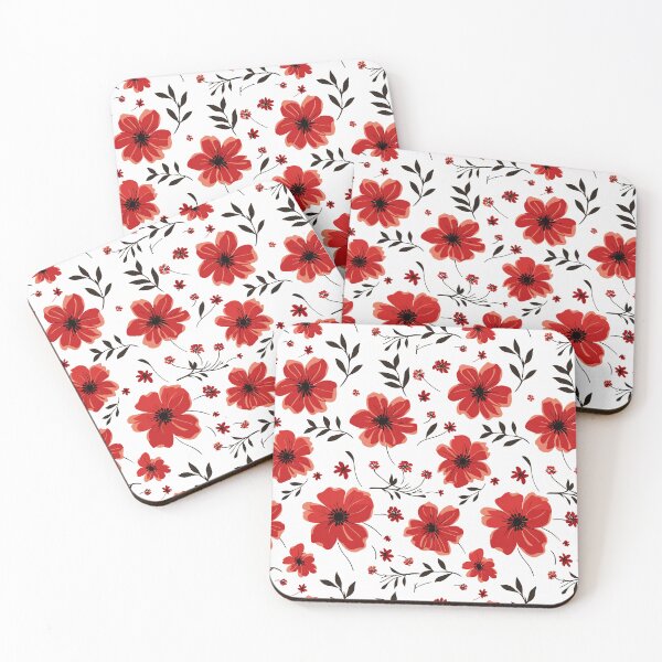 Item preview, Red Flowers  designed and sold by lilacance.