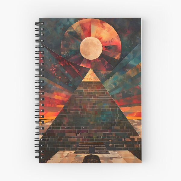 Item preview, Pyramid Eclipse Kaleidoscope designed and sold by AI-Only Creations.