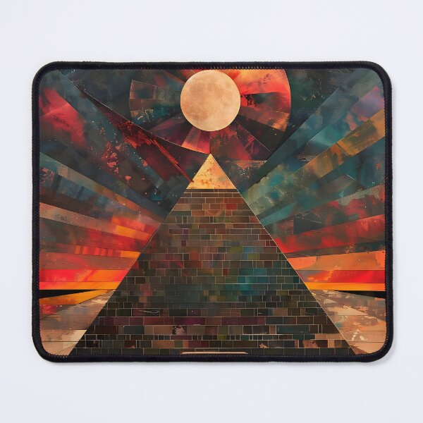Item preview, Pyramid Eclipse Kaleidoscope designed and sold by AI-Only Creations.