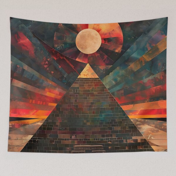 Item preview, Pyramid Eclipse Kaleidoscope designed and sold by AI-Only Creations.