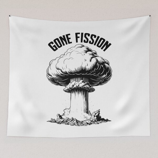 Item preview, Nuclear Explosion Atom Bomb Mushroom Cloud Physicist Science designed and sold by GrandeDuc.