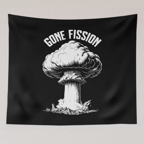 Item preview, Nuclear Explosion Atom Bomb Mushroom Cloud Physicist Science designed and sold by GrandeDuc.
