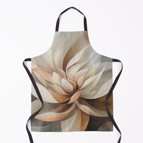 Item preview, muted earthtone lotus flower print designed and sold by dcrc.