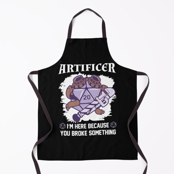 Item preview, Artificer D20 Motto - Dungeons & Dragons Artificer Class designed and sold by sunburstrpg.