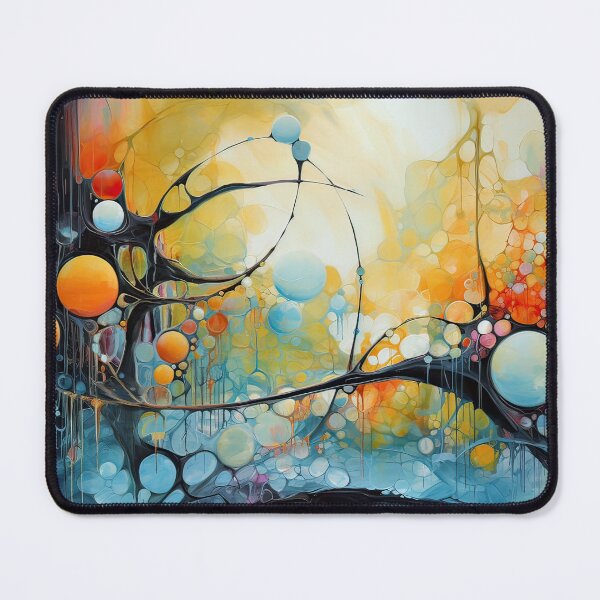 Item preview, Fabric Design Bubbling Up abstract designed and sold by FaganStudio6696.